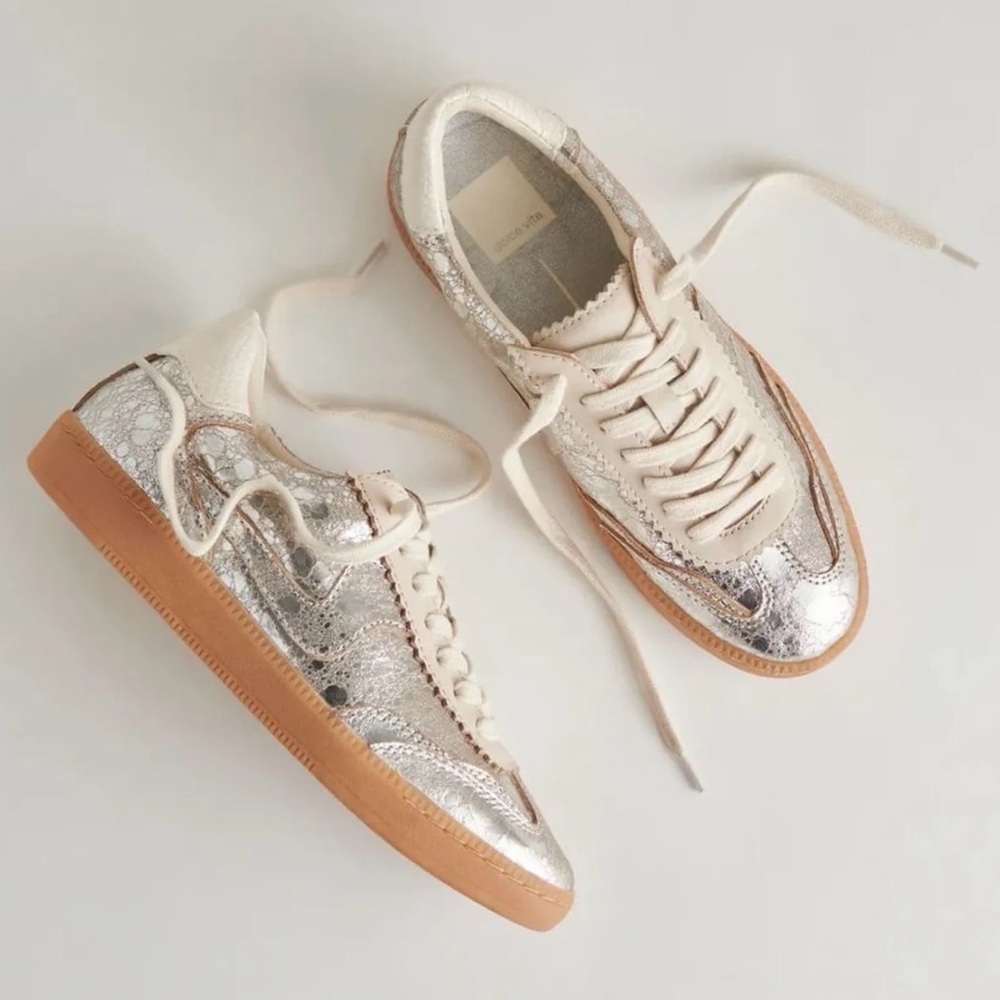 Silver Dolce Vita Sneakers